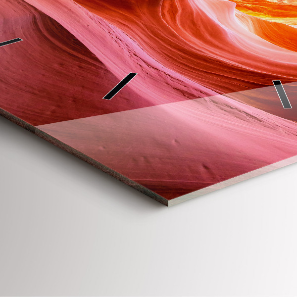 Štvorcové hodiny Kaňon