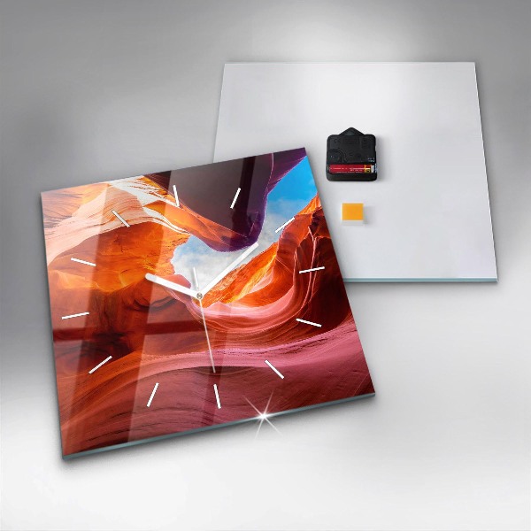 Štvorcové hodiny Kaňon