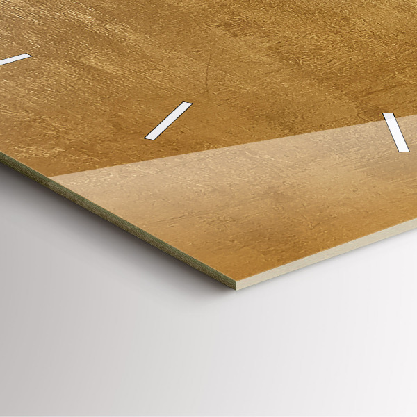 Štvorcové hodiny Dekoratívne plátno