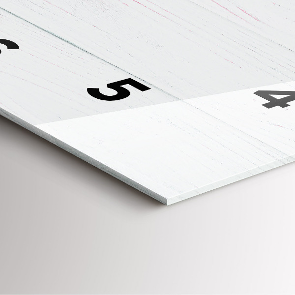 Štvorcové hodiny Jarné kvety