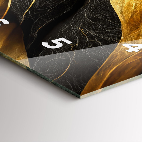 Štvorcové hodiny Elegantná abstrakcia