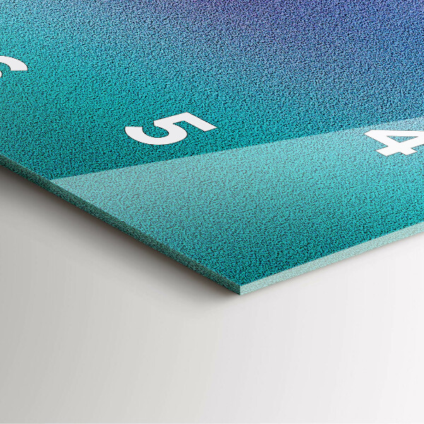 Štvorcové hodiny Prechodový vzor