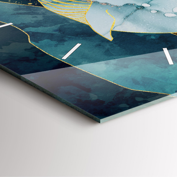 Štvorcové hodiny Abstraktná veľryba