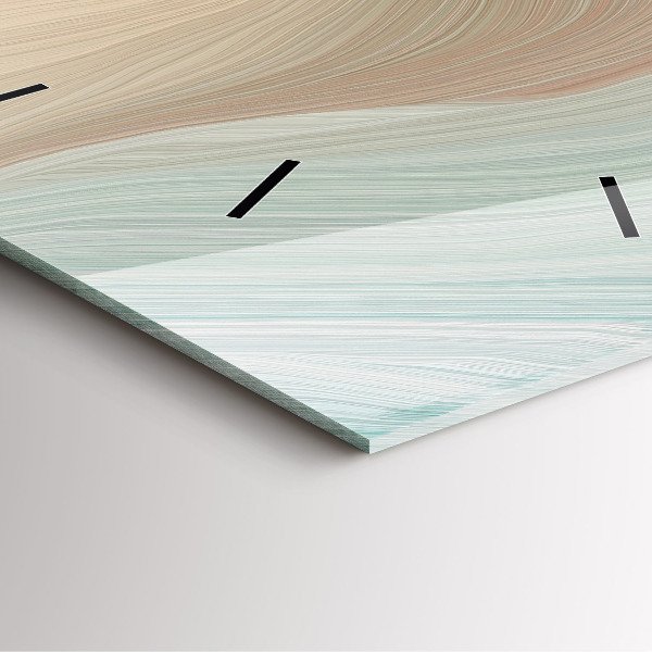 Štvorcové hodiny Vlnová abstrakcia