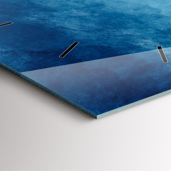 Štvorcové hodiny Odber vody