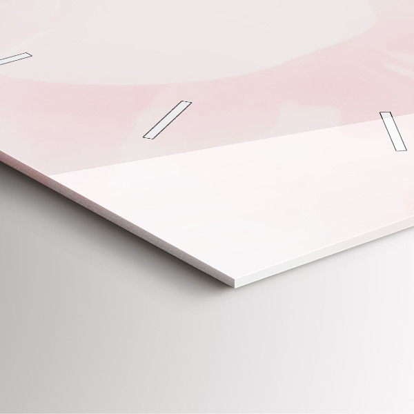 Štvorcové hodiny Kvitnúce ruže