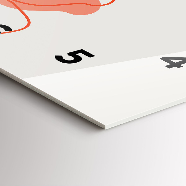 Štvorcové hodiny Havajské rastliny