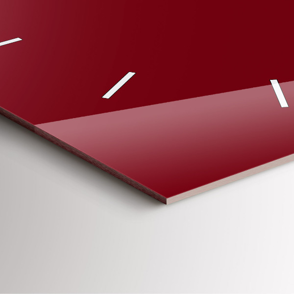 Štvorcové hodiny Burgundsko