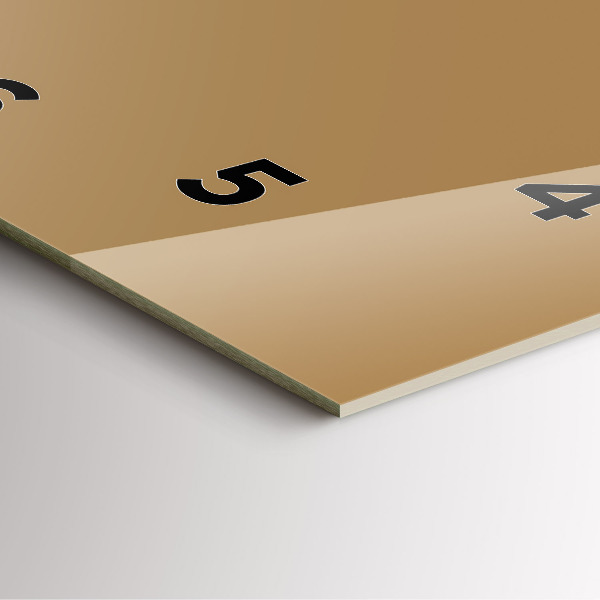 Štvorcové hodiny Béžová