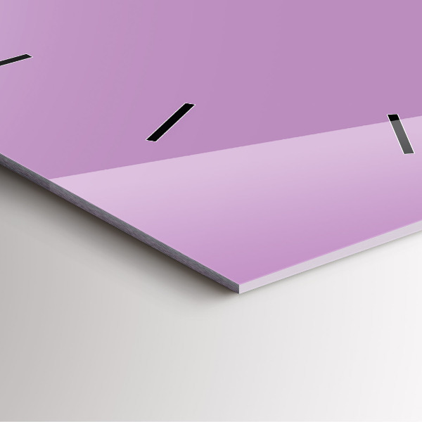 Štvorcové hodiny Lilac