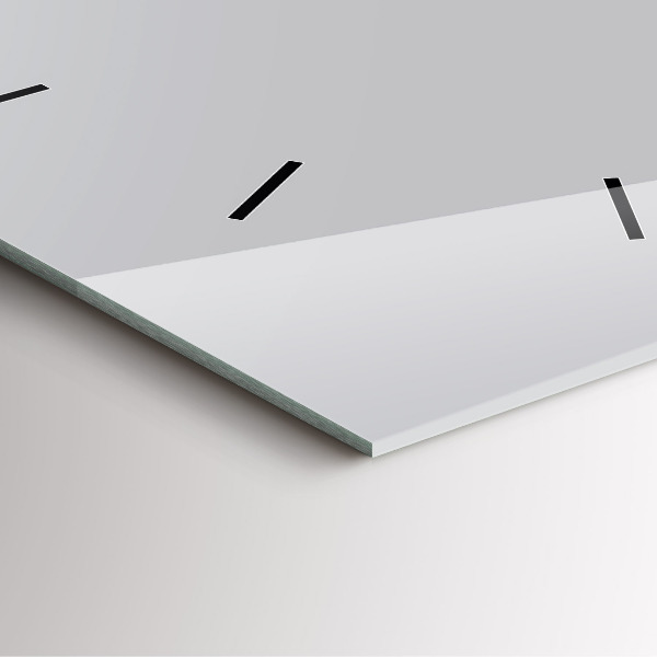 Štvorcové hodiny Svetlo šedá