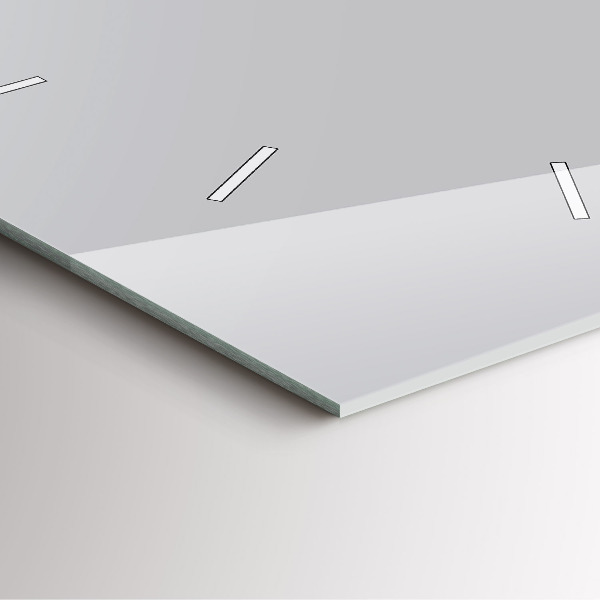 Štvorcové hodiny Svetlo šedá