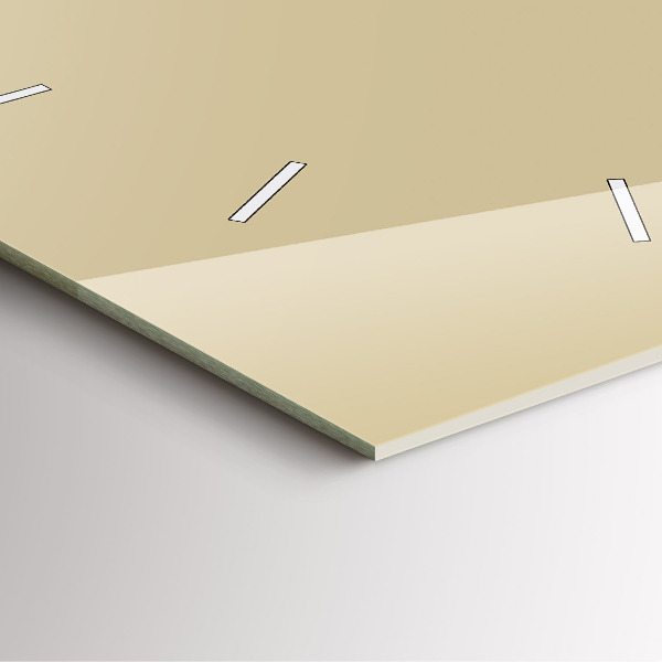 Štvorcové hodiny Béžová