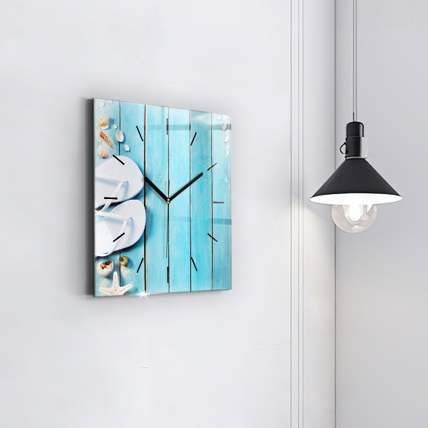 Štvorcové hodiny Doplnky na dovolenku