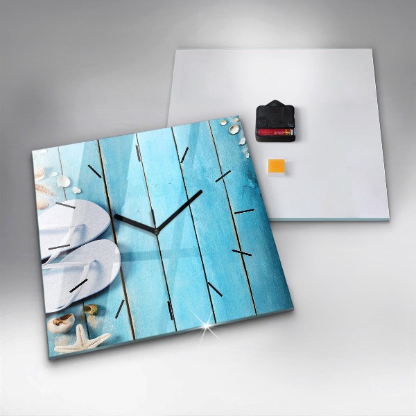 Štvorcové hodiny Doplnky na dovolenku