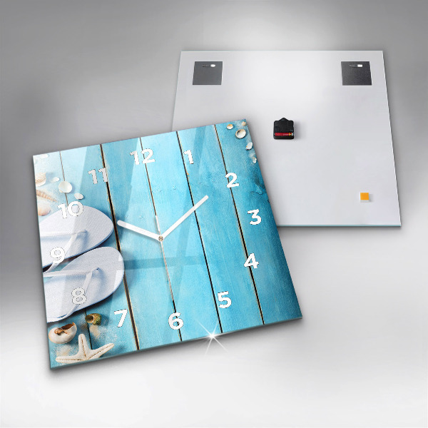 Štvorcové hodiny Doplnky na dovolenku