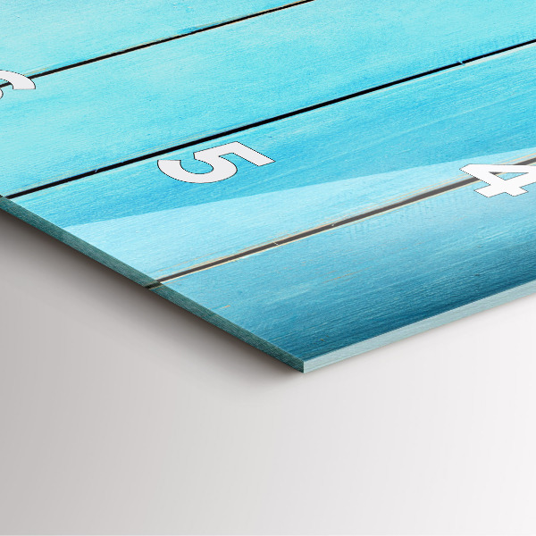 Štvorcové hodiny Doplnky na dovolenku