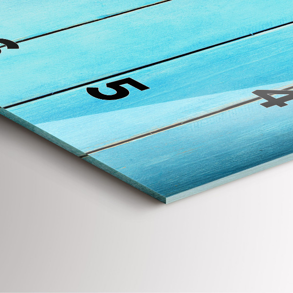 Štvorcové hodiny Doplnky na dovolenku