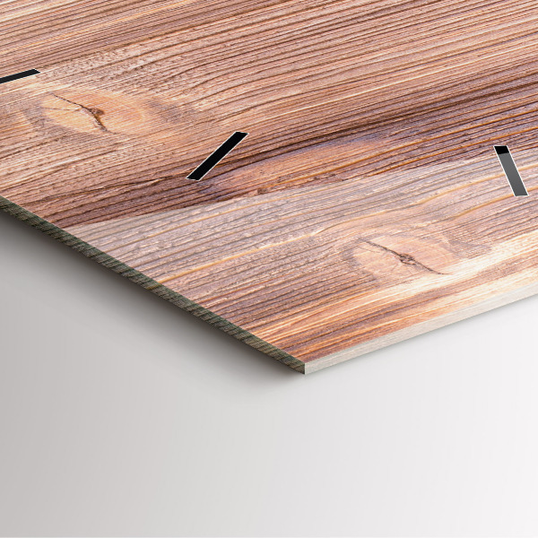 Štvorcové hodiny Papriky