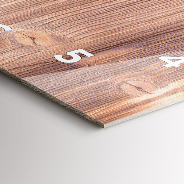 Štvorcové hodiny Papriky