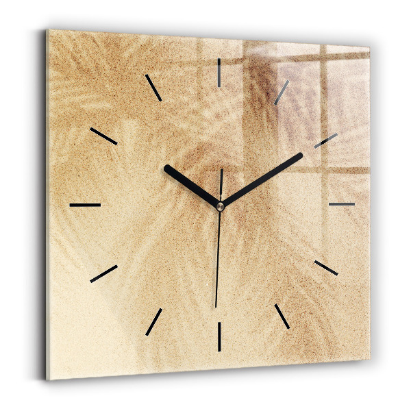 Štvorcové hodiny Zlatá abstrakcia