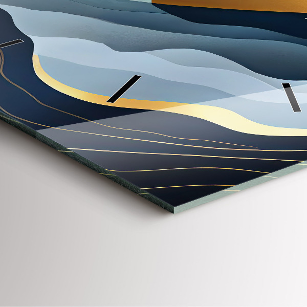 Štvorcové hodiny Abstraktné hory