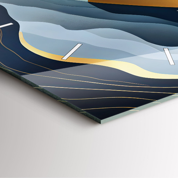 Štvorcové hodiny Abstraktné hory