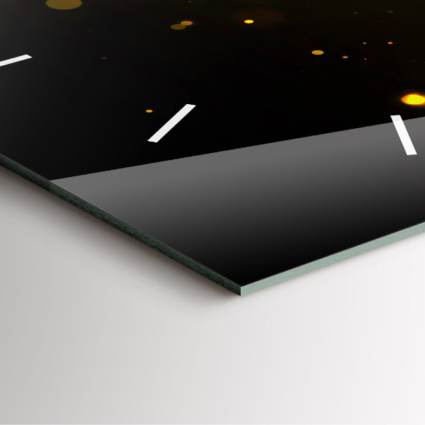 Štvorcové hodiny Zlatý peľ