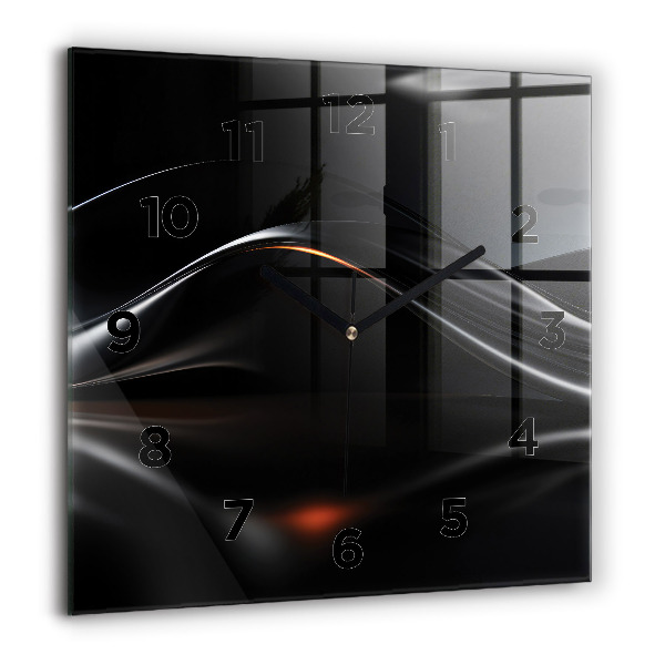 Štvorcové hodiny Abstrakcia