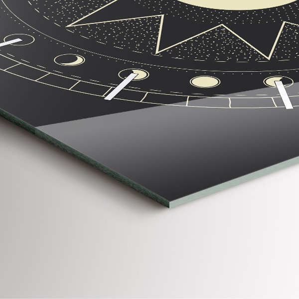 Štvorcové hodiny Fázy mesiaca