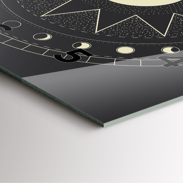 Štvorcové hodiny Fázy mesiaca