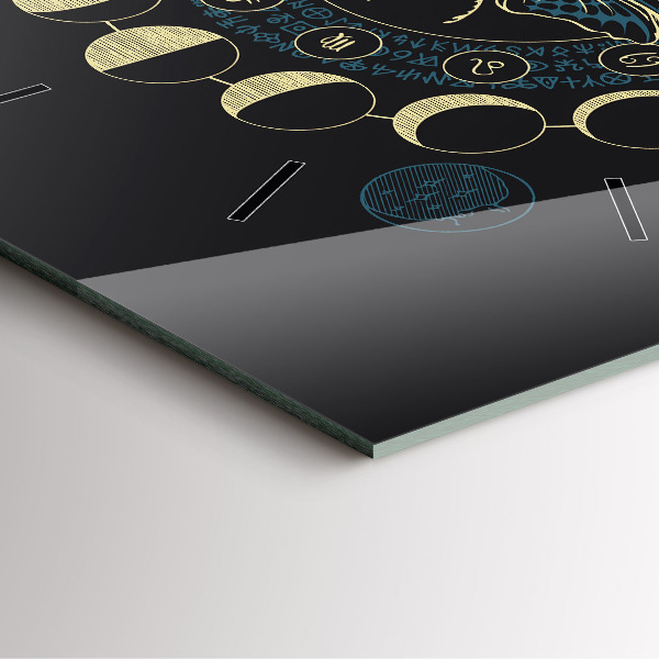 Štvorcové hodiny Fázy mesiaca a hmyz