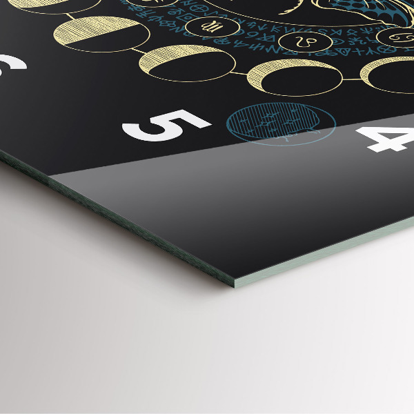 Štvorcové hodiny Fázy mesiaca a hmyz