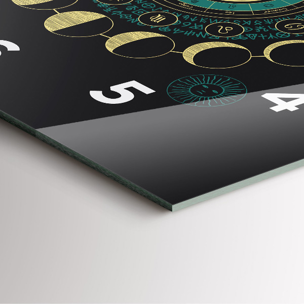 Štvorcové hodiny Fázy mesiaca