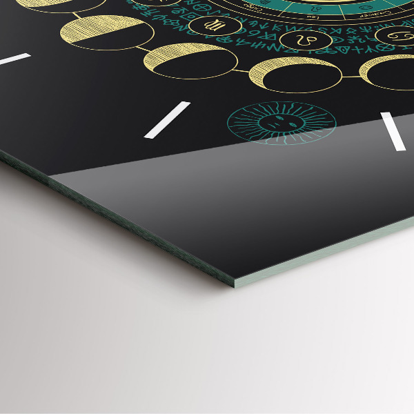 Štvorcové hodiny Fázy mesiaca