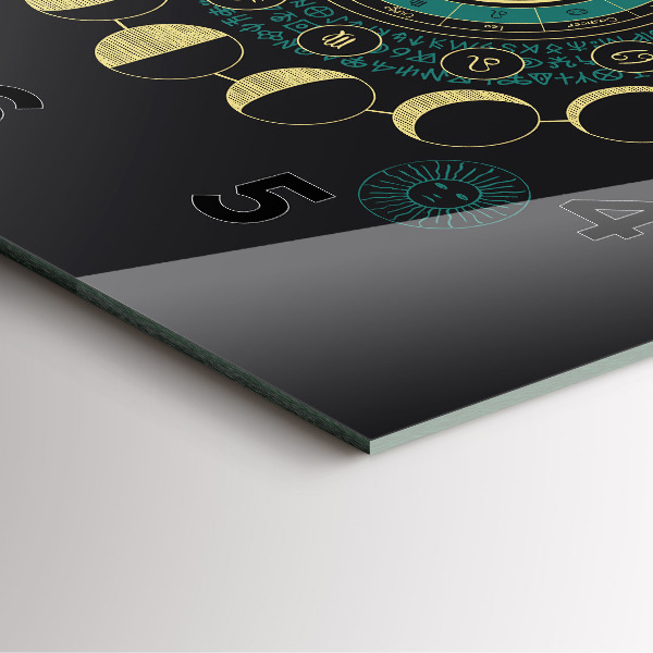 Štvorcové hodiny Fázy mesiaca