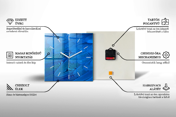 Štvorcové hodiny Orloj