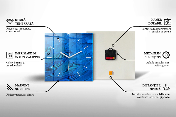 Štvorcové hodiny Orloj