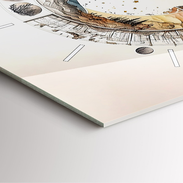 Štvorcové hodiny Orloj