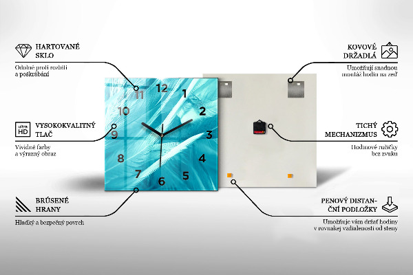 Štvorcové hodiny Orloj