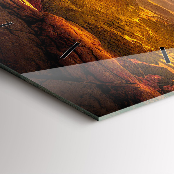 Štvorcové hodiny Grand Canyon Arizona