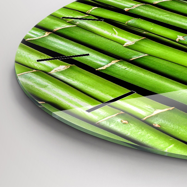 Okrúhle hodiny Ázijský bambus