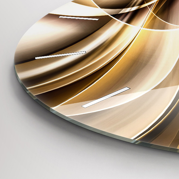 Okrúhle hodiny Abstraktné vlny