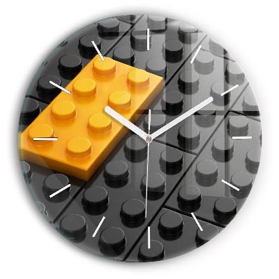 Okrúhle hodiny Hračkárske bloky