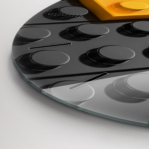 Okrúhle hodiny Hračkárske bloky