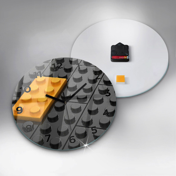 Okrúhle hodiny Hračkárske bloky
