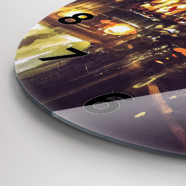 Okrúhle hodiny Maľované mesto