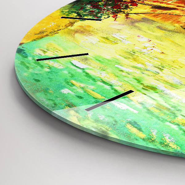 Okrúhle hodiny Benátsky most Rialto