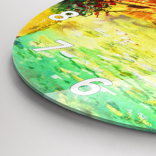 Okrúhle hodiny Benátsky most Rialto