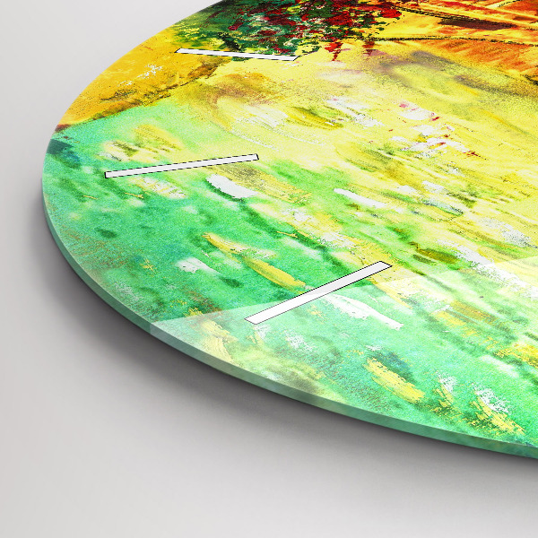 Okrúhle hodiny Benátsky most Rialto